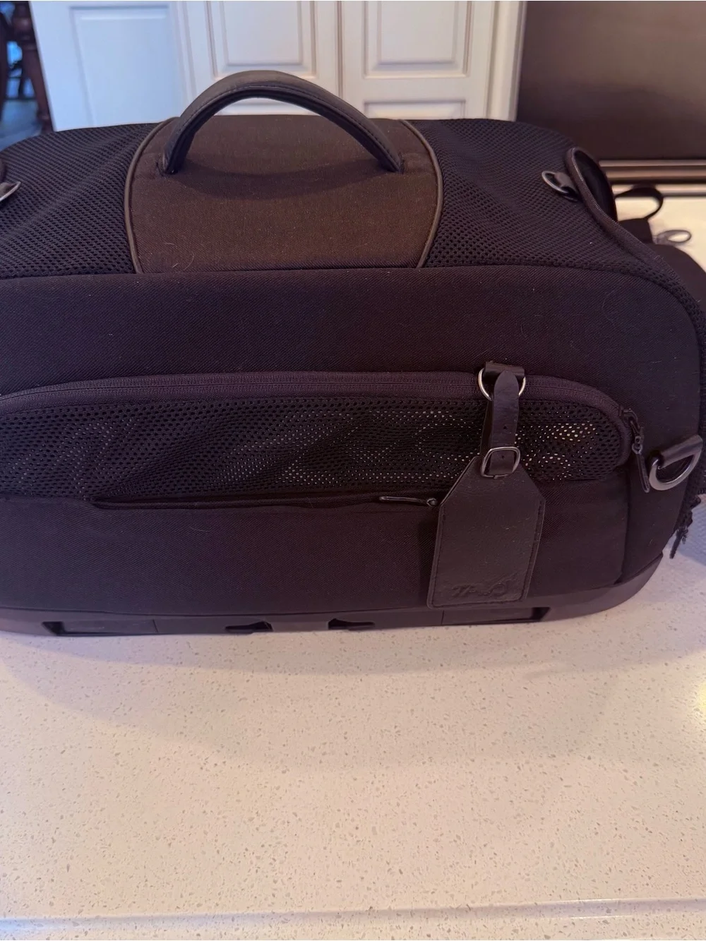 TAVO PETS Dupree II Black Airline Carry-On Pet Carrier and Car Seat